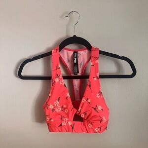 Victoria secret PINK SPORT floral sports bra